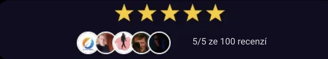 5/5 ze 100 recenzí